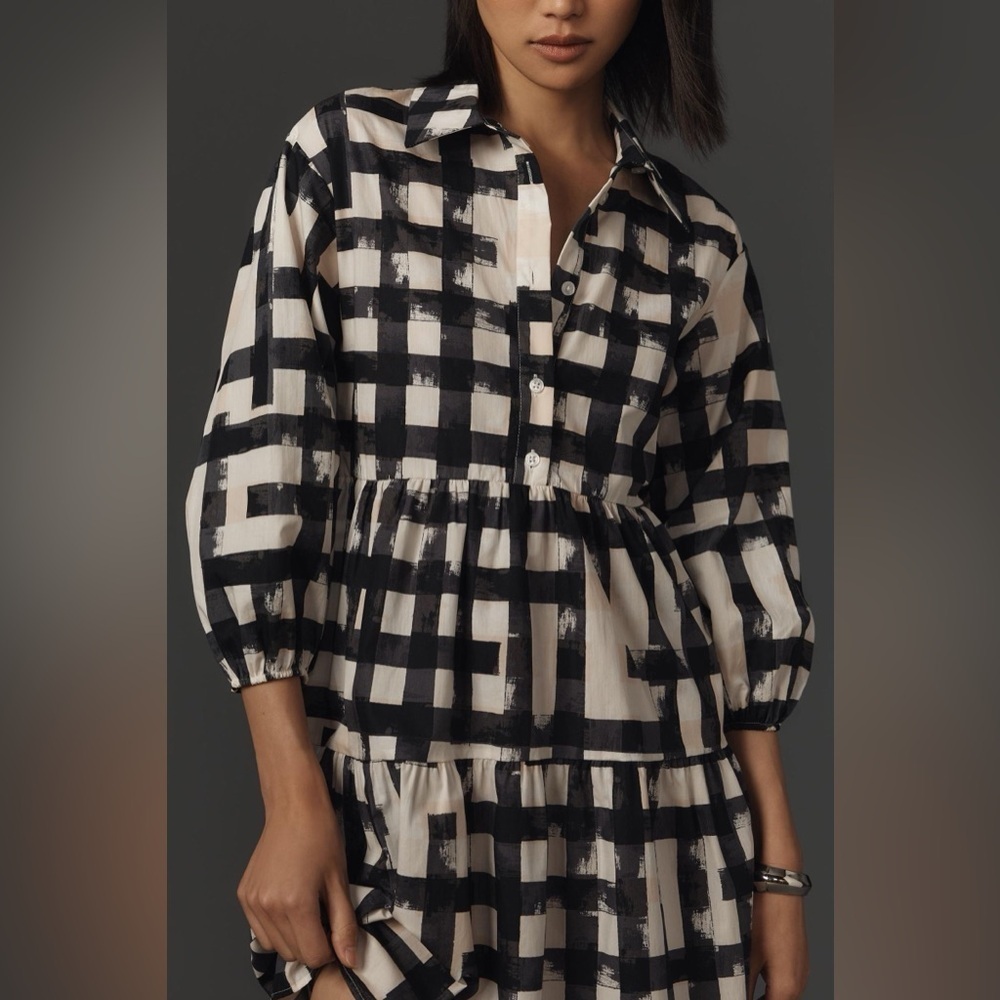 NWT Size XXS - The Bettina Shirt Dress by Maeve: Mini Edition - Picture 5 of 16